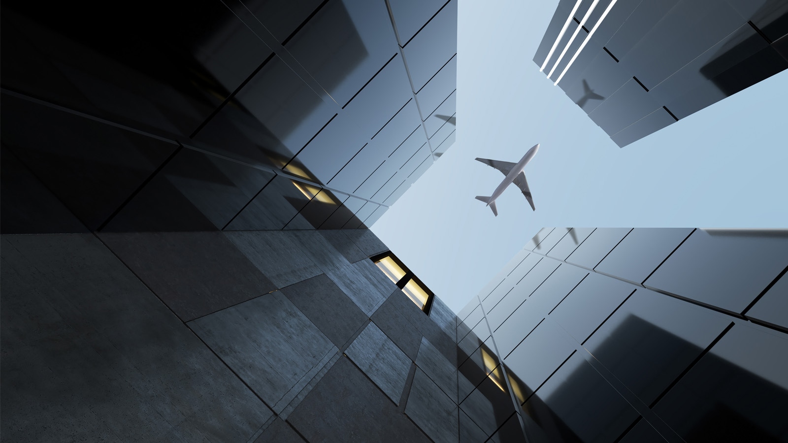 View of a airplane