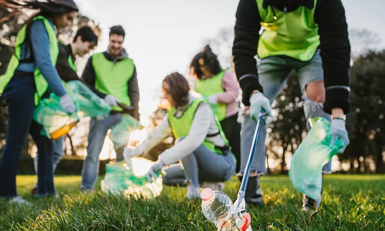 Group of volunteers